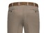 Com4 Cotton Flat-Front Pants Beige