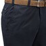 Com4 Cotton Flat-Front Pants Navy