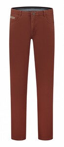 Com4 Fine Structure Swing Front Pants Terra