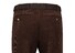 Com4 Flat-Front Woolcord Corduroy Trouser Brown
