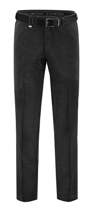 Com4 Flat-Front Woolcord Corduroy Trouser Grey