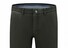Com4 Micro Pattern Modern Chino Pants Dark Green