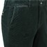 Com4 Modern Chino Cotton Micro Texture Rib Corduroy Trouser Medium Green