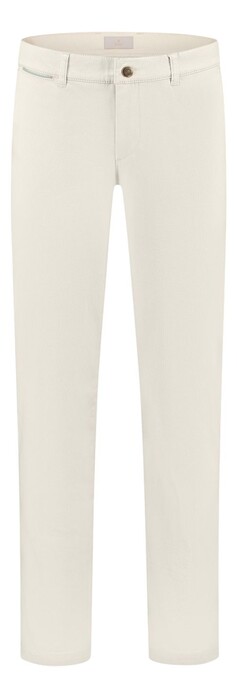 Com4 Modern Chino fine Structure Broek Licht Beige