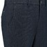 Com4 Modern Chino Fine Texture Pattern Broek Donker Blauw