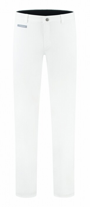 Com4 Modern Chino Uni Cotton Pants White