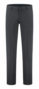 Com4 Modern Chino Uni Wool Blend Broek Medium Grey