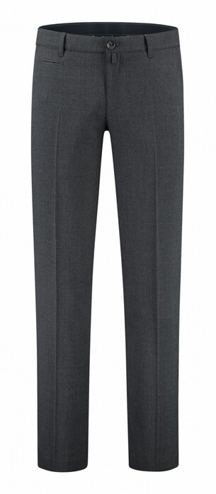 Com4 Modern Chino Uni Wool Blend Pants Medium Grey