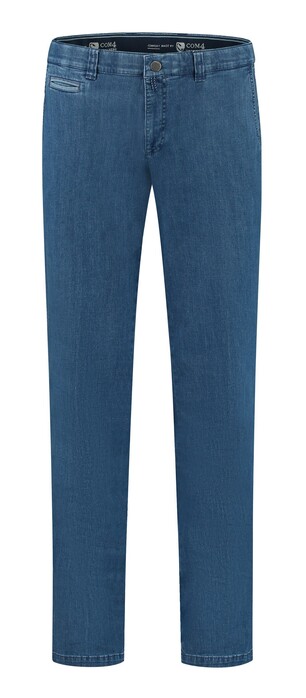 Com4 Modern Denim Jeans Licht Blauw