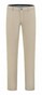 Com4 Subtle Check Pattern Modern Chino Broek Beige