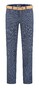 Com4 Swing Front Contrast Denim Jeans Blauw