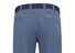 Com4 Swing Front Cotton Contrast Pants Blue