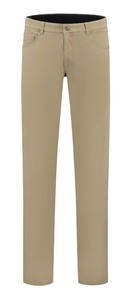 Com4 Swing Front Cotton Subtle Detail Broek Zand