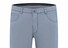Com4 Swing Front Cotton Trousers Fine Structure Pattern Pants Light Blue