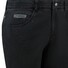 Com4 Swing Front Subtle Texture Un Pants Dark Gray