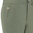 Com4 Swing Front Subtle Texture Uni Pants Olive Green
