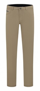 Com4 Uni Fine Texture Swing Front Collection Broek Beige