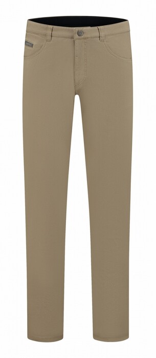 Com4 Uni Fine Texture Swing Front Collection Broek Beige