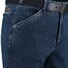 Com4 Wing-Front Denim Jeans Blue