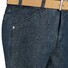 Com4 Wing-Front Denim Jeans Donker Blauw
