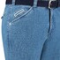 Com4 Wing-Front Denim Jeans Licht Blauw