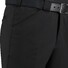 Com4 Wing-Front Wool Pants Black