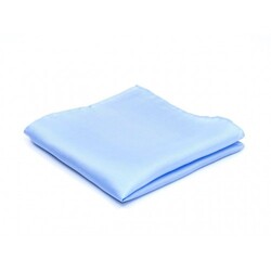 Daspartout Luxe Zijden Pochet Pocket Square Cerulean