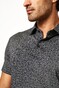 Desoto Allover Fantasy Circles Polo Navy