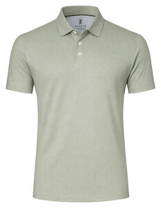 Desoto Casual Kent Oxford Cotton Poloshirt Green