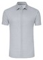 Desoto Casual Kent Solid Color Oxford Look Overhemd Grijs