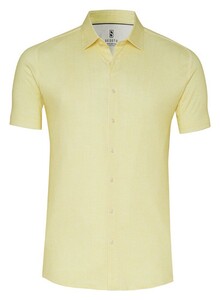 Desoto Casual Kent Vertical Stripes Overhemd Geel