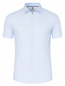 Desoto Casual Kent Vertical Stripes Shirt Light Blue