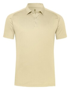 Desoto Casual Uni Color Cotton Piqué Poloshirt Yellow
