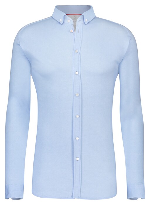 Desoto Classic Button Down Oxford Overhemd Licht Blauw