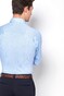 Desoto Dobby Faux Uni Overhemd Licht Blauw