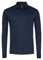 Desoto Essential Kent Long Sleeve Polo Navy