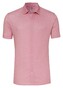 Desoto Essential Micro Diamond Pattern Short Sleeve Overhemd Rood