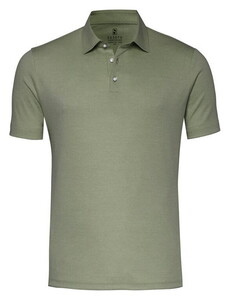 Desoto Essential Uni Color Kent Collar Polo Donker Groen