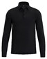 Desoto Fantasy Check Pattern Polo Long Sleeve Poloshirt Black