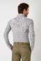 Desoto Fantasy Maze Pattern Shirt Anthracite Grey