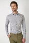 Desoto Fantasy Maze Pattern Shirt Anthracite Grey