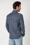 Desoto Fantasy Multi Bubbles Pattern Shirt Navy