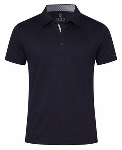 Desoto Fine Details Kent Collar Polo Navy