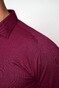 Desoto Kent Piqué Optics Jersey Overhemd Donker Roze