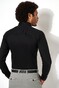 Desoto Kent Pique Optics Jersey Shirt Black