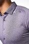 Desoto Kent Pique Optics Jersey Shirt Blue Stone