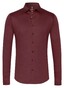 Desoto Kent Pique Optics Jersey Shirt Burgundy