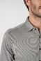 Desoto Kent Pique Optics Jersey Shirt Light Grey