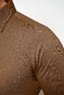 Desoto Kent Pique Optics Jersey Shirt Sandstone
