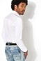 Desoto Kent Uni Solid Shirt White